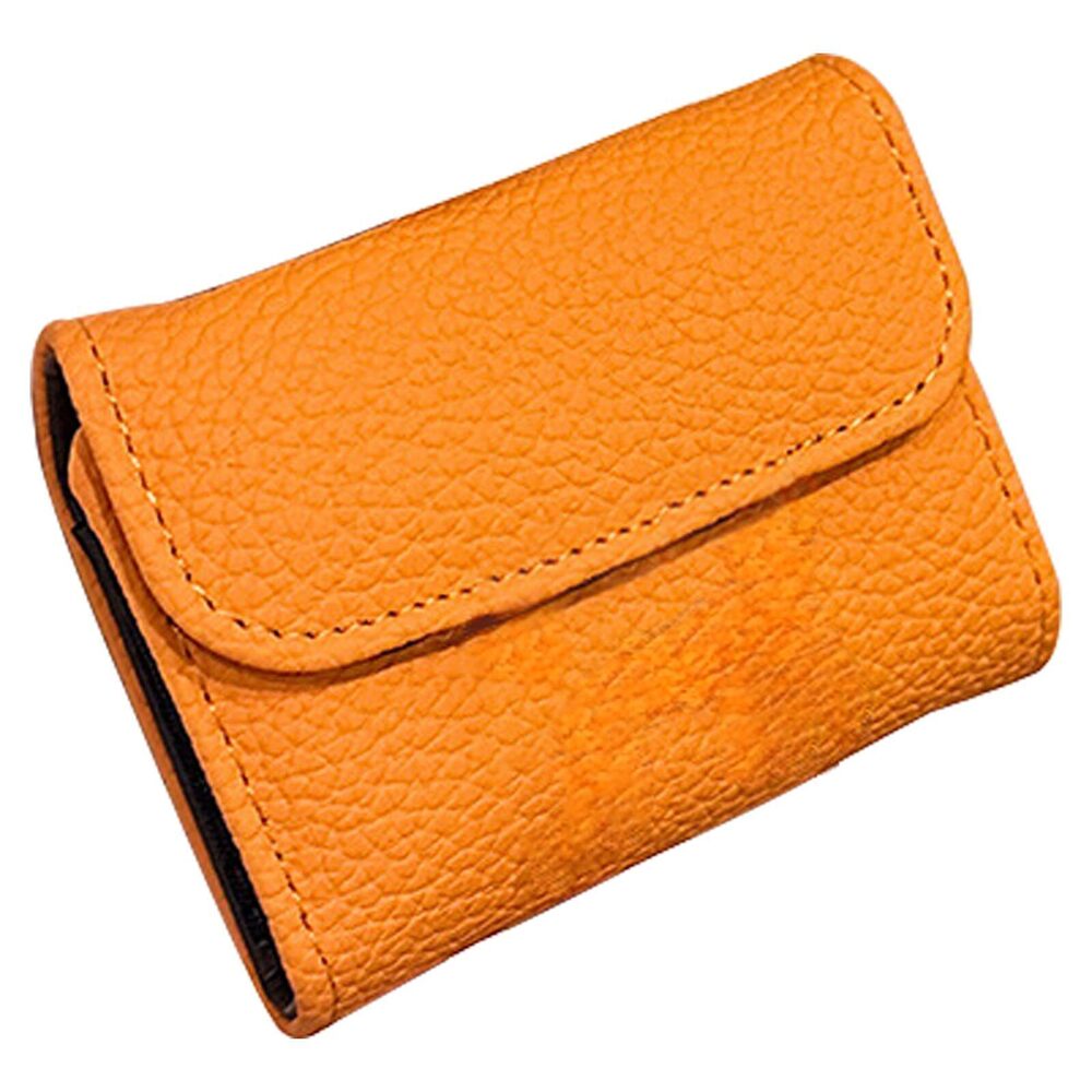 4041 RFID Blocking PU Leather Credit Card Holder Wallet , Compact Accordion
